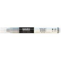 Liquitex 887452000952, Γκρι, Μαύρο, Λευκό, Λεπτή μύτη, 2 mm, 1 τεμ.