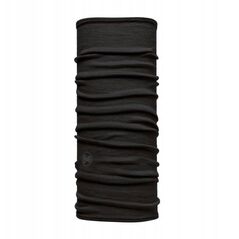 Ελαφρύς σωλήνας κασκόλ Merino Junior της Buff, μαύρο