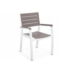 Πολυθρόνα Harmony Armchair λευκό/μπεζ καφέ 7290106926431