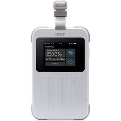 Acer Connect M6E with 1GB, Wi-Fi 6E (802.11ax), Dual-band (2.4GHz + 5GHz or 2.4GHz + 6GHz), 5G, Portable router