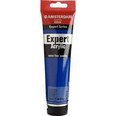 Amsterdam Expert Series Acrylic Tube 150 ml Phthalo Blue 570
