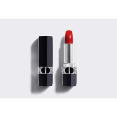Κραγιόν Christian Dior, Couture Colour, Μεταλλικό, Κρεμώδες, 999, Κόκκινο, Επαναγεμιζόμενο, 3.5 g Για Γυναίκες