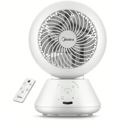 Midea Fan | MDF24JRW TurboForce | Table Fan | White | Number of speeds 5 | Oscillation | Remote control