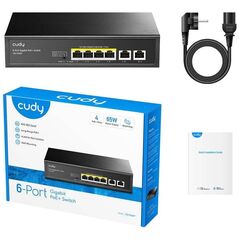 6P Cudy GS1006P PoE+