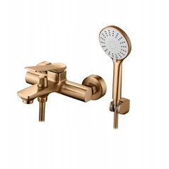 MIXER BATH NERI WITH SHOWER SET COPPER