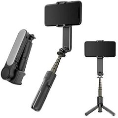 Wooco L09 3in1 Σταθεροποιητής Gimbal 1-Άξονα LED