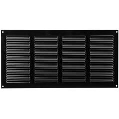 Μεταλλική γρίλια εξαερισμού MR4020M, 400 x 200 mm, μαύρη.