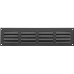 Μεταλλική γρίλια εξαερισμού MR4010M, 400 x 100 mm, μαύρη.