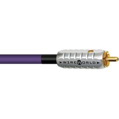 Ομοαξονικό καλώδιο RCA-RCA Wireworld Ultraviolet 8 (UVV) Μήκος: 1 m