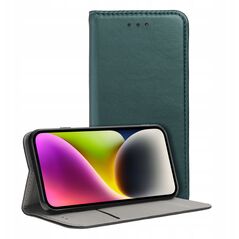 Kabura SMART MAGNETO για το XIAOMI Redmi Note 14 PRO 5G / 14 PRO PLUS 5G σκούρο πράσινο
