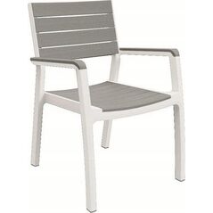 Keter Darza kresls Harmony Armchair balts/gaisi peleks 29201284