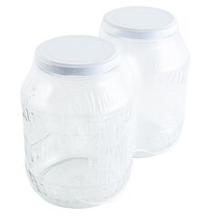 ΒΑΖΟ 1700ML ΜΕ ΚΑΠΑΚΙ 89MM 2ΤΕΜ
