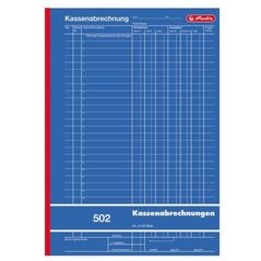 Herlitz Απόδειξη Ταμείου A4 502 2x 50 Φύλλα