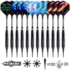 Σετ βελών WIN.MAX Dart Set Combo, WMG70020, 12 τεμ. βελών