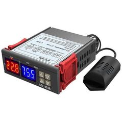 Θερμοστάτης STC-3028 - 230VAC ρυθμιστής υγρασίας και θερμοκρασίας