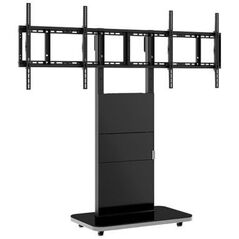 HAGOR Pro-Tower M Dual κινητό σύστημα βάσης για 2 τηλεοράσεις 117-140cm 46-55 ιντσών VESA max. 600x400mm max. φορτίο 2x40 kg