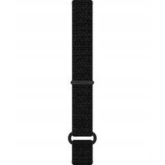 Πολικό νάιλον λουράκι καρπού με κλείσιμο velcro 20 mm, μαύρο, M/L