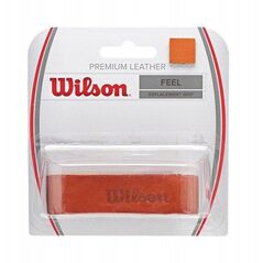 Wilson Premium Δερμάτινη Λαβή, καφέ δέρμα, 1 τεμ.