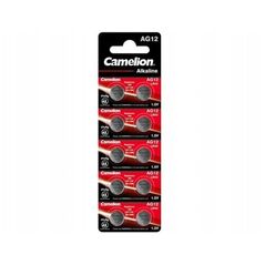 Μπαταρία χωρίς υδράργυρο, AG12/LR43/386, B10, 1.5V, CAMELION, 10 τεμ.