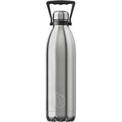 Chilly's thermos drinking bottle, stainless steel, 1.8 L