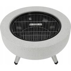 LUND 3in1 STEEL FIREPLACE WITH GRATE 43.5cm