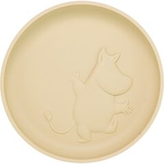Πιάτο σιλικόνης Moomin, latte beige