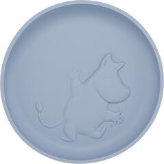 Πιάτο σιλικόνης Moomin, γαλάζιο
