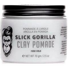 Slick Gorilla Clay Pomade – 2,5 ουγγιές για ισχυρό κράτημα και φυσικό φινίρισμα