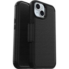 Otterbox Strada MagSafe Θήκη Πορτοφόλι, iPhone 15, Μαύρο