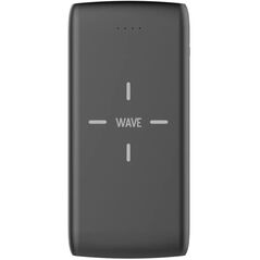 Φορητός φορτιστής Wave QiPower, 10,000 mAh, μαύρο