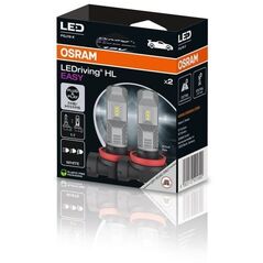 Λάμπα LED (Κουτί 2τμχ.) H11/H16/H8 12V 8,2W PGJ19 χωρίς οδική έγκριση Ledriving 6000K
