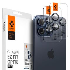 Προστατευτικό Κάλυμμα Κάμερας Spigen Optik.tR EZ-FIT για Τζαμάκι Κάμερας Apple iPhone14 Pro/ 14 Pro Max/ 15 Pro/ 15 Pro Max/ 16 Pro/ 16 Pro Max Μπλε Τιτάνιο (2 τεμ.) 8809971220552 8809971220552 έως και 12 άτοκες δόσεις