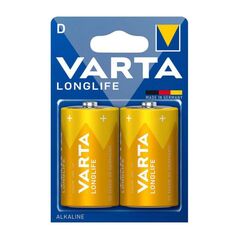 Μπαταρία Alkaline Varta Longlife D LR20 Plastic Free (2 τεμ.) 4008496129348 4008496129348 έως και 12 άτοκες δόσεις