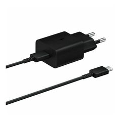 Φορτιστής Ταξιδίου Ταχείας Φόρτισης Samsung EP-T1510 15W με Έξοδο USB C 3A & Καλώδιο USB C Μαύρο 8806092709843 8806092709843 έως και 12 άτοκες δόσεις