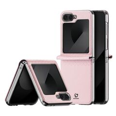 Θήκη Δερμάτινη PU Dux Ducis Bril Samsung Z Flip 6 5G Ροζ 6934913005323 6934913005323 έως και 12 άτοκες δόσεις
