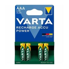 Μπαταρία Επαναφορτιζόμενη Varta AAA 800mAh NiMH 1.2V Ready2Use (4 τεμ.) 4008496550616 4008496550616 έως και 12 άτοκες δόσεις