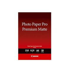 Canon Φωτογραφικό Χαρτί Premium Matte A4 210 g/m² 20 φύλλα (8657B005) (CAN-PM101A4) έως 12 άτοκες Δόσεις
