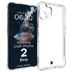 Elastyczne etui Bizon Case Salpa do Nothing CMF Phone 2 Pro przezroczyste
