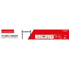 Superior Επιτοίχια Βάση Τηλεόρασης Fixed Ultra Flat 32"-55" (SUPSTV002) (SPRSUPSTV002) έως 12 άτοκες Δόσεις