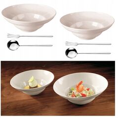 Κλασικό Gourmet βαθύ στρογγυλό πιάτο διαμ.23 cm