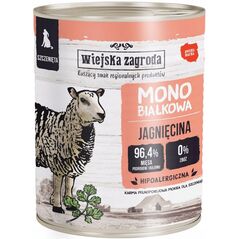 Karma mokra dla psa Monobiałkowa Jagnięcina (szczeniak) 800g