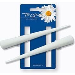 Top Choice White Spinki "dzioby" rozm.L 2szt 25105