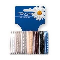 Top Choice Gumki do włosów mix 20szt 22289