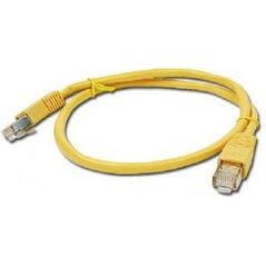 Gembird patchcord RJ45, osłonka zalewana, kat. 5e, FTP, 1m, żółty (PP22-1M/Y)