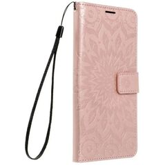Θήκη ForCell Kabura Forcell MEZZO Book για IPHONE 13 PRO mandala ροζ χρυσό