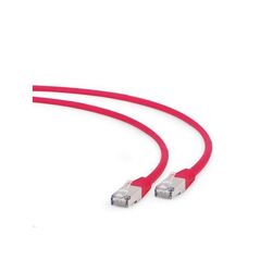 Gembird patchcord kat. 6A, FTP, LSZH, 0.25m, czerwony (PP6A-LSZHCU-R-0.25M)