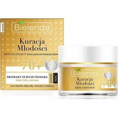 Bielenda Kuracja Młodości 70+ Rewitalizujący krem przeciwzmarszczkowy na dzień i noc 50ml