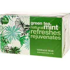 Vintage Teas Vintage Teas Green Tea Mint - 30 torebek