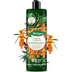 Herbapol HERBAPOL Szampon z odżywką wzmacniający Rokitnik + Czarna Rzepa + Proteiny 400 ml
