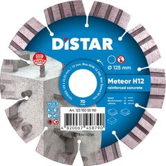 Distar Diamentowa tarcza tnąca Distar 1A1RSS 125 Meteor H12